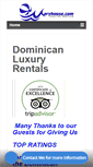 Mobile Screenshot of dominicanluxuryrentalsonline.com